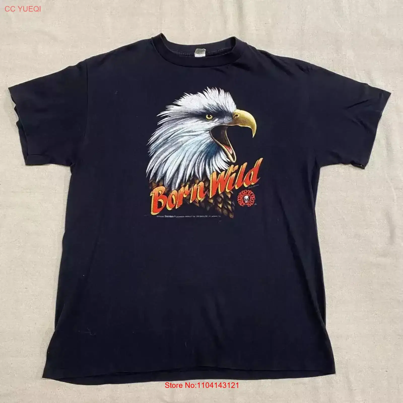 3D Printing Eagle - T-shirt vintage années 80 avec emblème