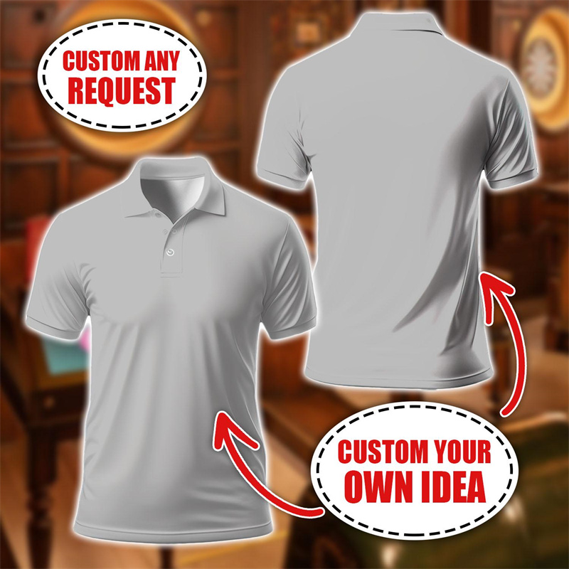 3D Printing Requests - Polo personnalisé sur mesure, impression d'image,