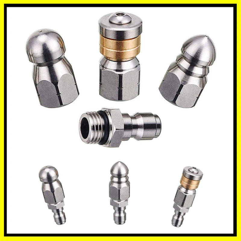 Nozzle Cleaning Kit - Tuyau de vidange d'égout en acier