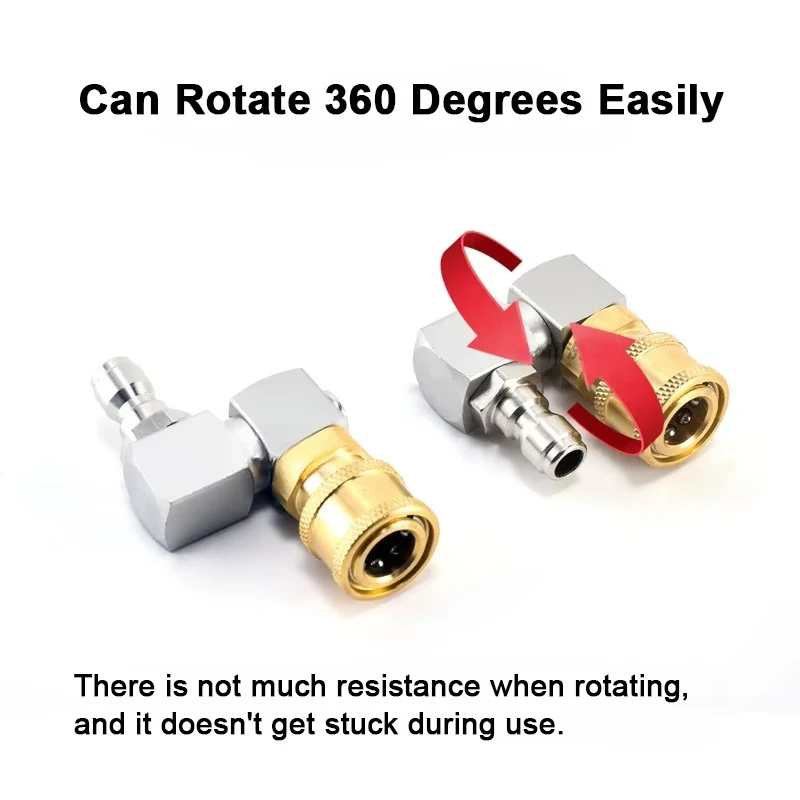 Nozzle Cleaning Kit - 360 ° Adaptateur pivotant pour nettoyeur