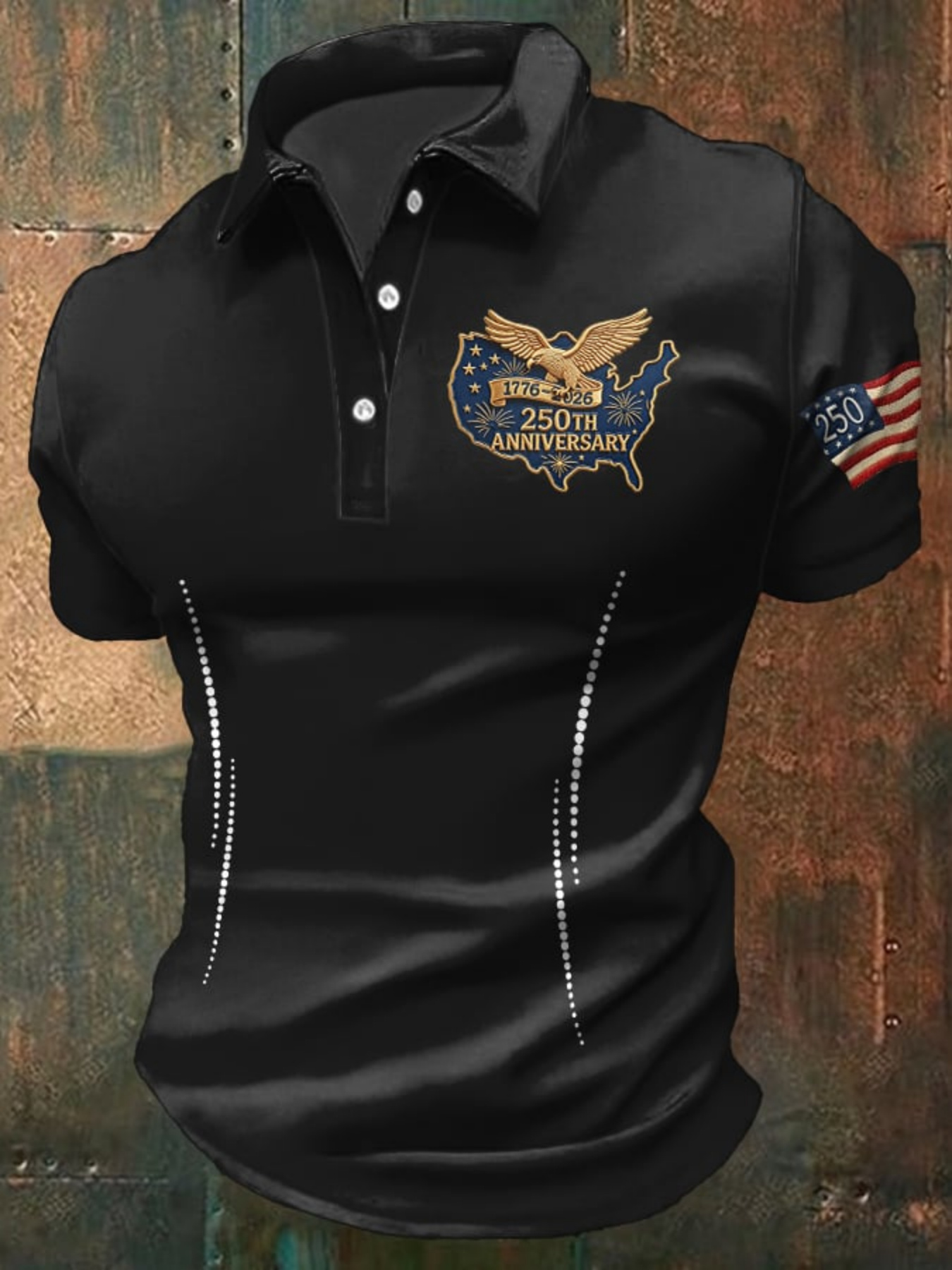 Polo Homme USA 250ème Annivers - 3D Printing Eagle avis et prix