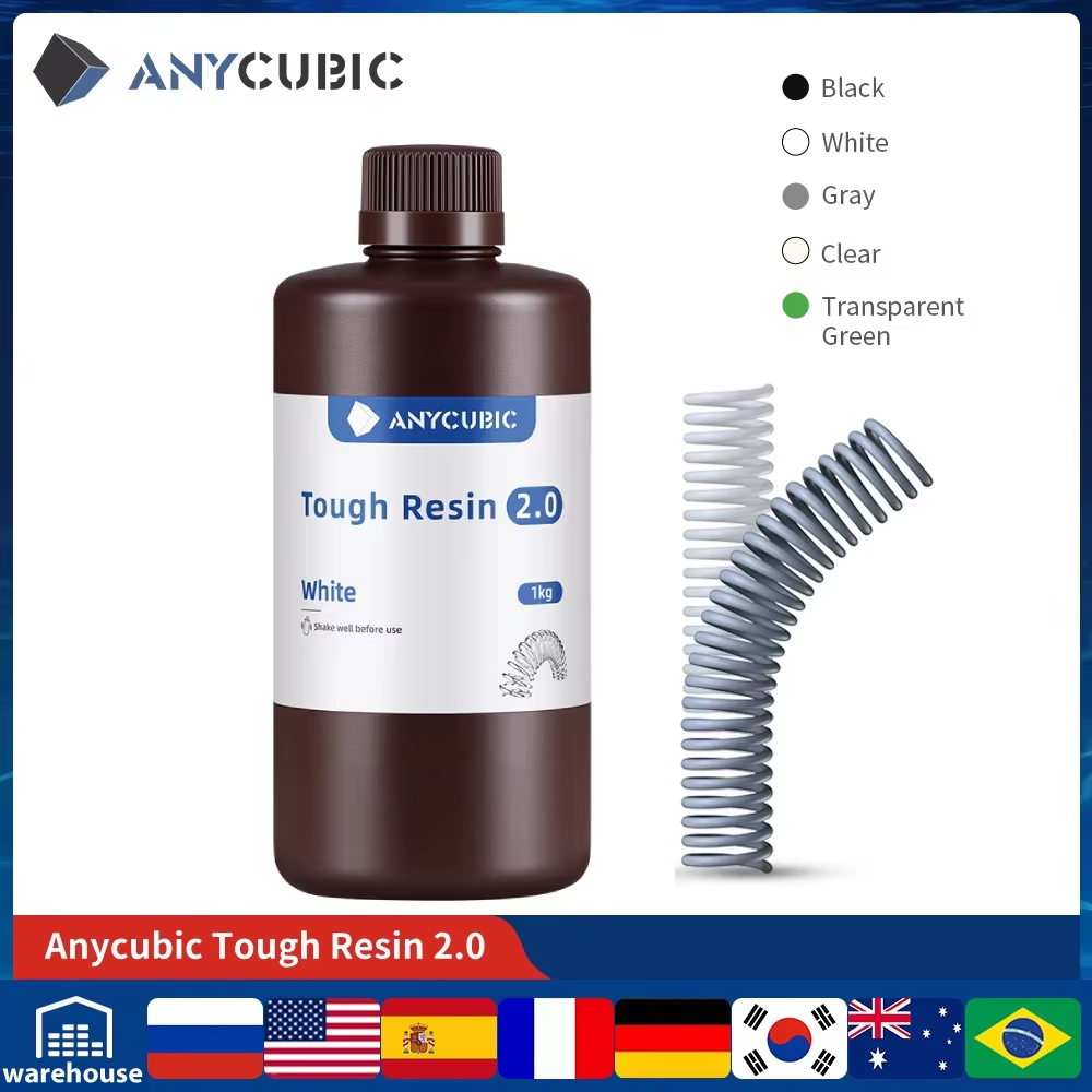 ANYCUBIC résine dure Flexible  - 3D Printing Dental avis et prix