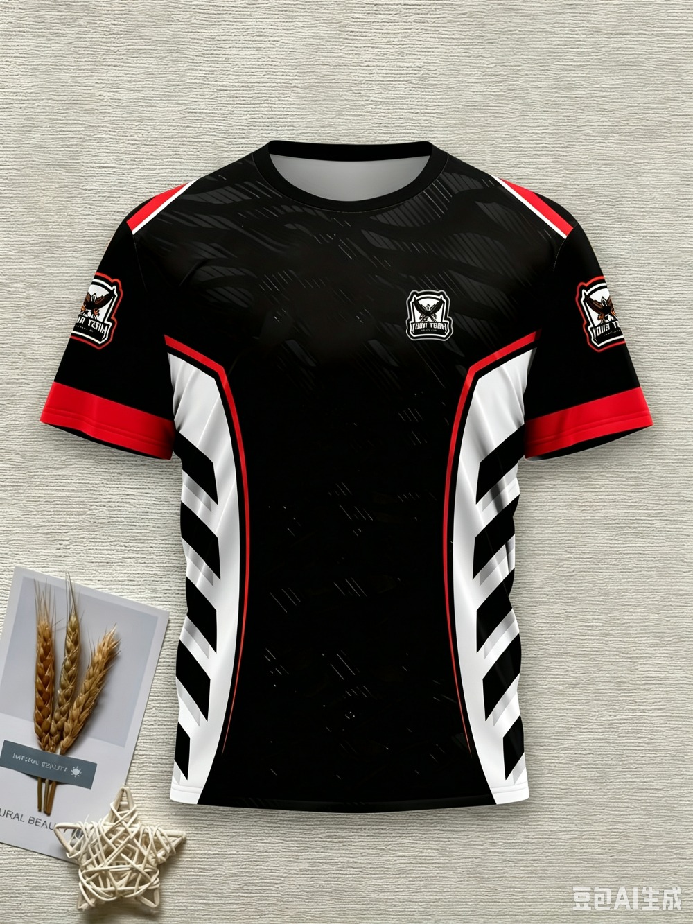 T-shirt d'équipe de jeu Esport - 3D Printing Eagle avis et prix