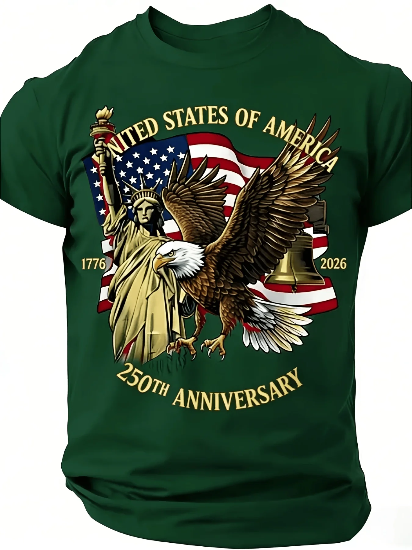 T-shirt décontracté à manches  - 3D Printing Eagle avis et prix