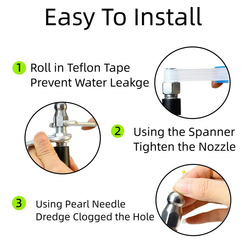 Kit de Jet d'égout pour nettoy - Nozzle Cleaning Kit avis et prix