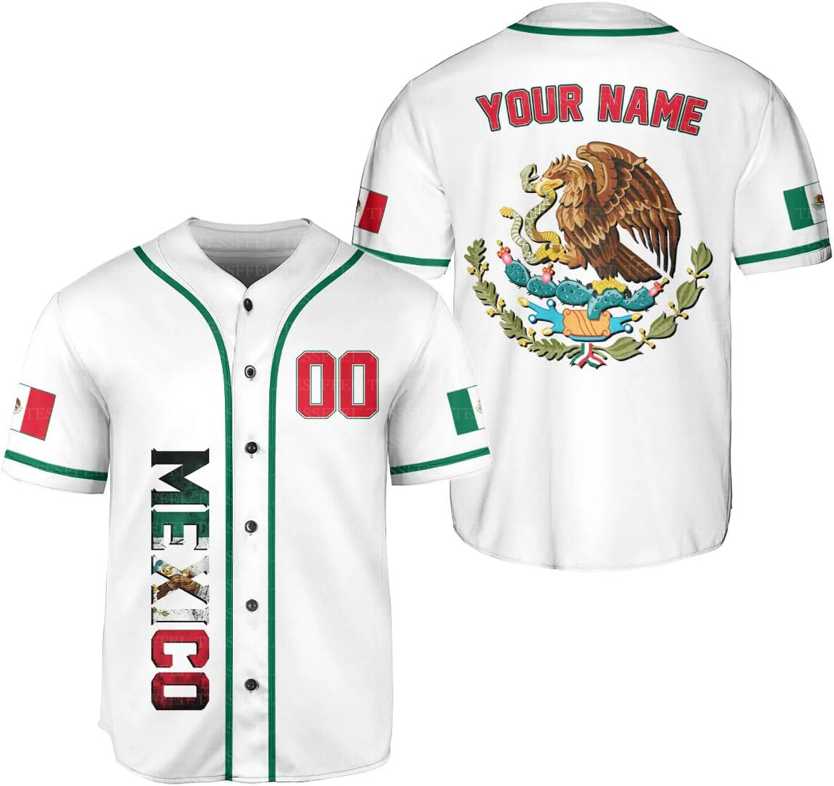 Maillot de baseball rétro unis - 3D Printing Eagle avis et prix